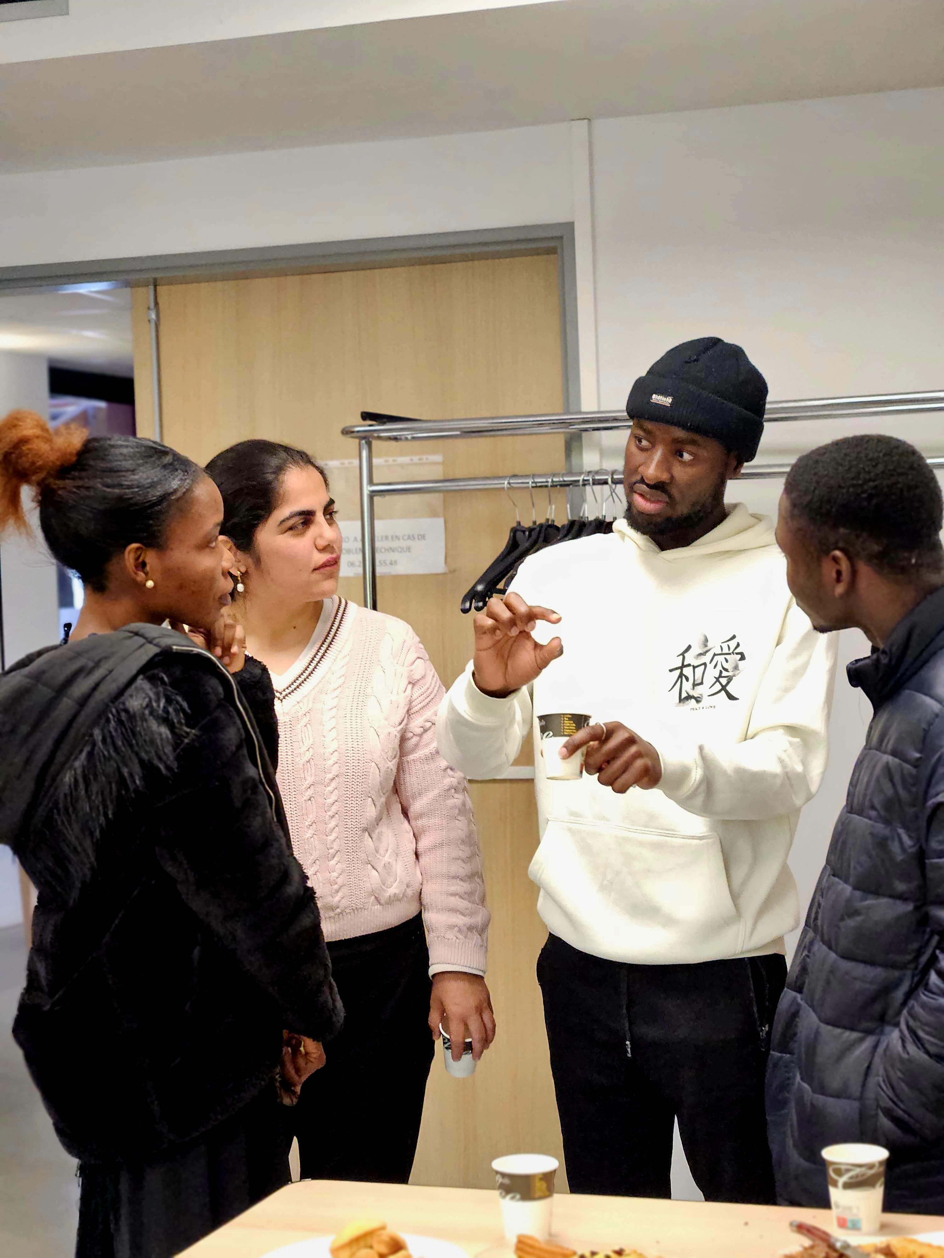 •	Journée Accueil des étudiants internationaux  Chez Rise Up Youth année académique 2025- 2026